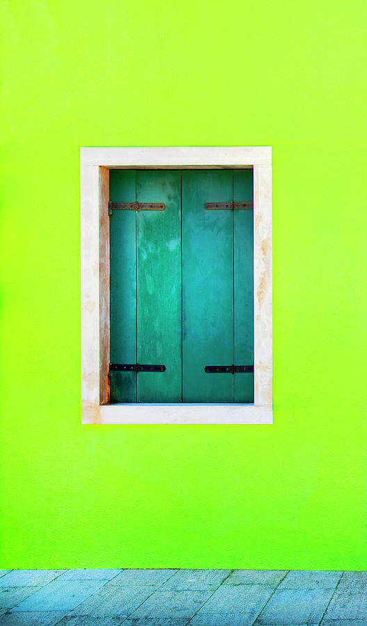 Closed Window Front View View Of Closed Window by Grant Faint