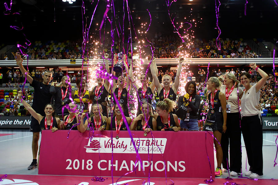 Vitality Netball Superleague Grand Final Photograph by Charlie Crowhurst