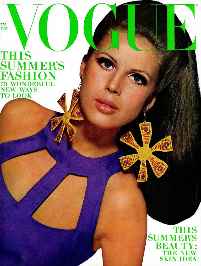 Vogue Cover Featuring Birgitta Af Klercker by Bert Stern