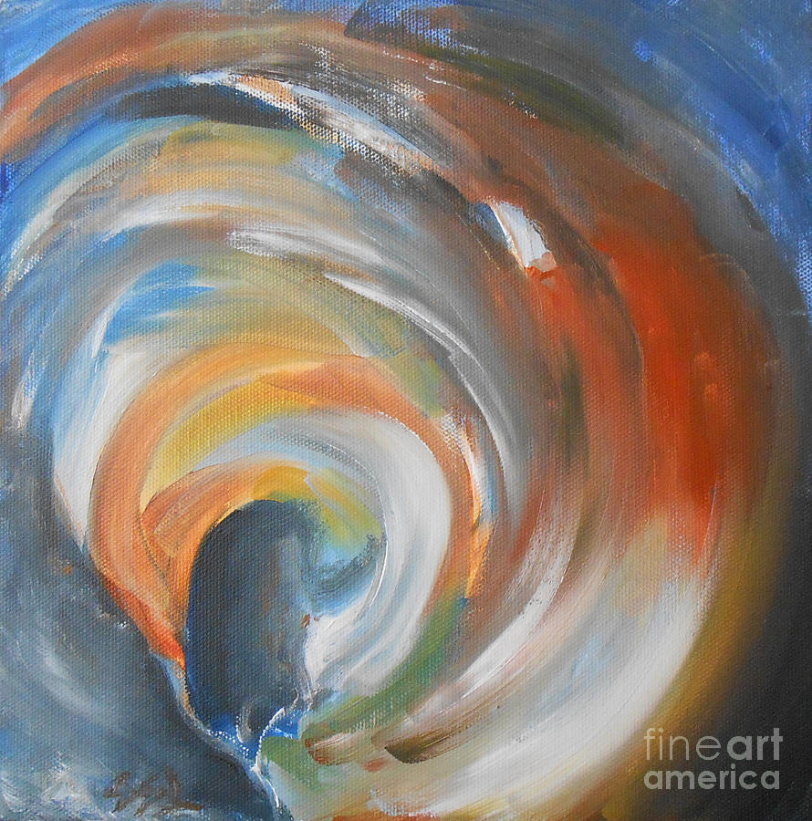 Vortex Painting by Jane See