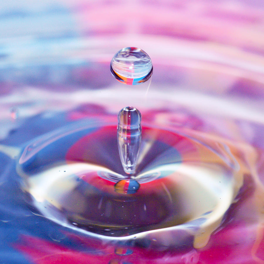 Water Splash Drop Photograph by Crystal Wightman