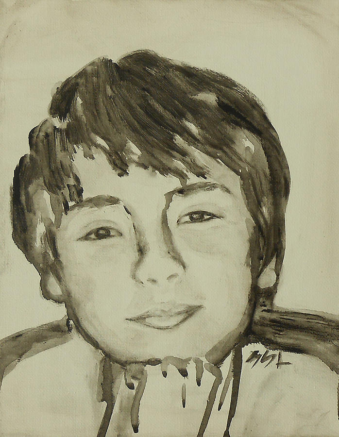 Young And Hopeful Painting by Jane See