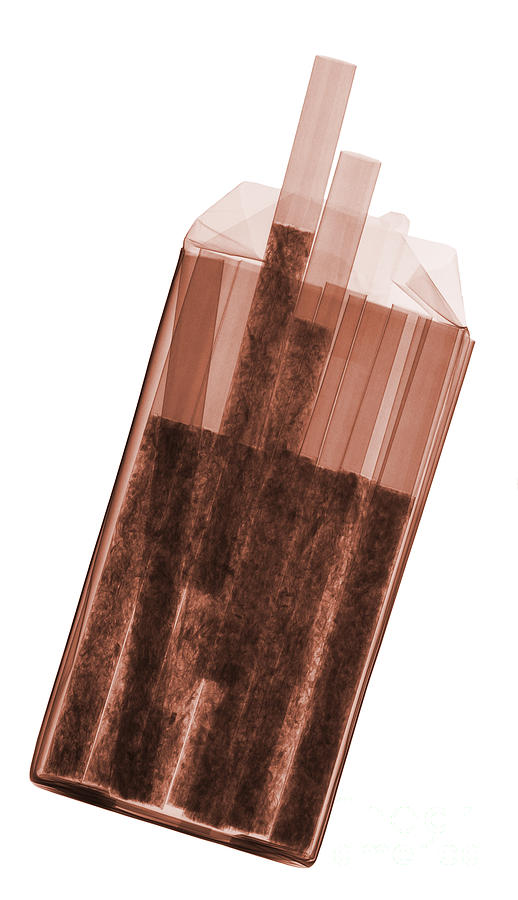 how do cigarettes show up on airport scanners Cigarettes X-ray #3 by Ted Kinsman