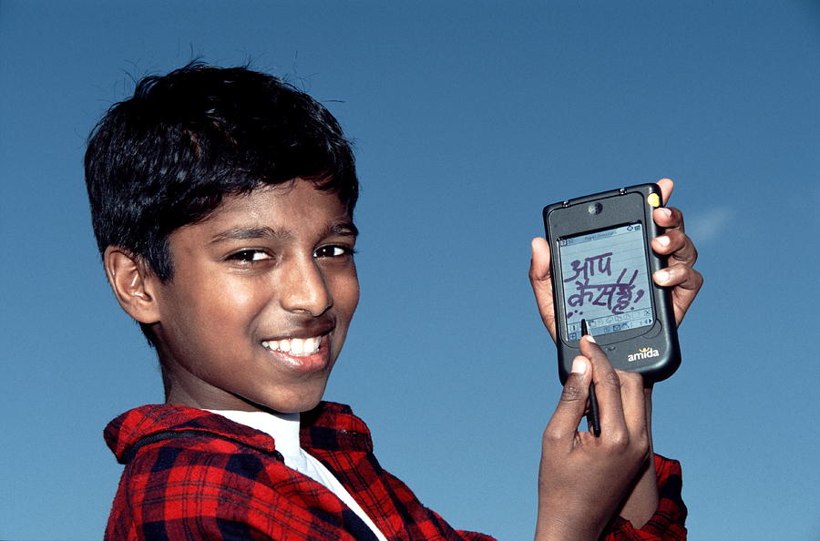 Hand-held Computer #1 by Volker Steger / Science Photo Library