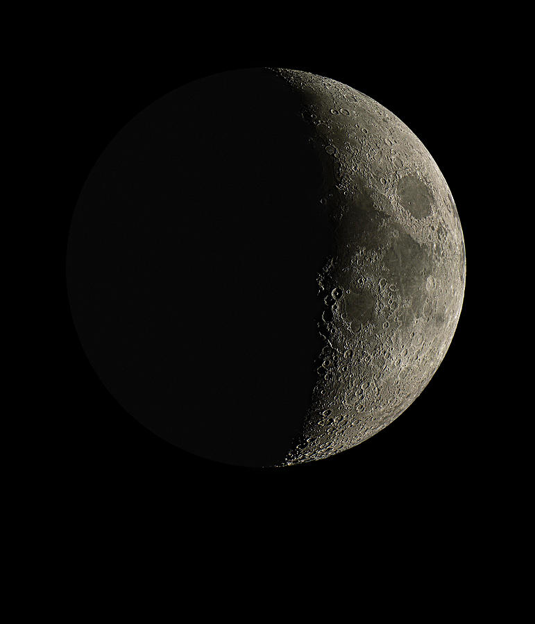 Waxing Crescent Moon #3 by Eckhard Slawik / Science Photo Library