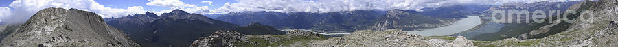 360 Roche Jacques Mountain Photograph by Darcy Michaelchuk