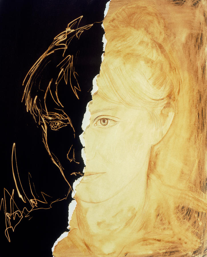 Artist's Abstract Depiction Of Schizophrenia by David Gifford