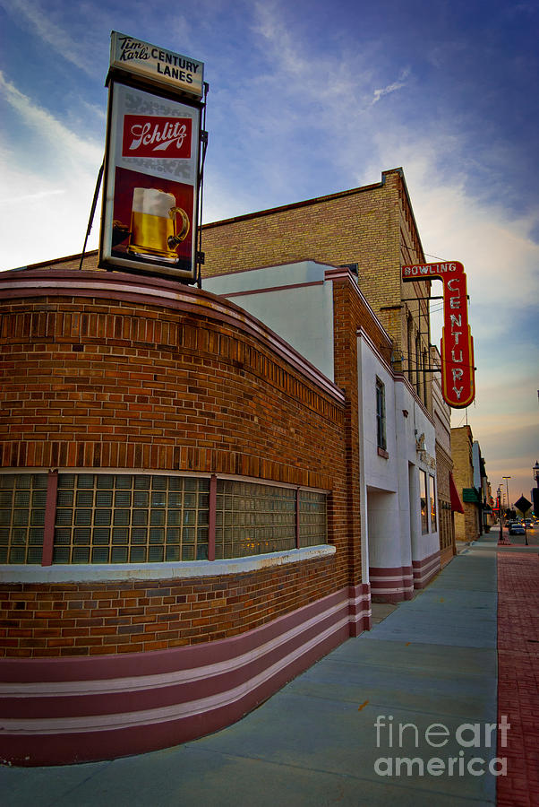 Bowling Right Around The Corner Photograph by Duluth To Door County Photography