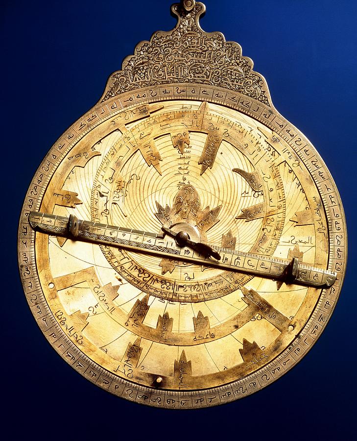 Brass Astrolabe From The Middle Ages by David Parker / Science Photo ...
