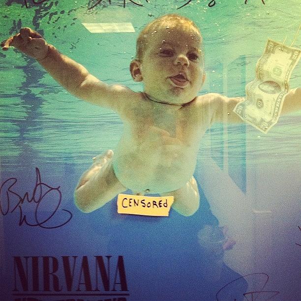 Censored #nirvana #censorship #albums Photograph by Maro Hagopian
