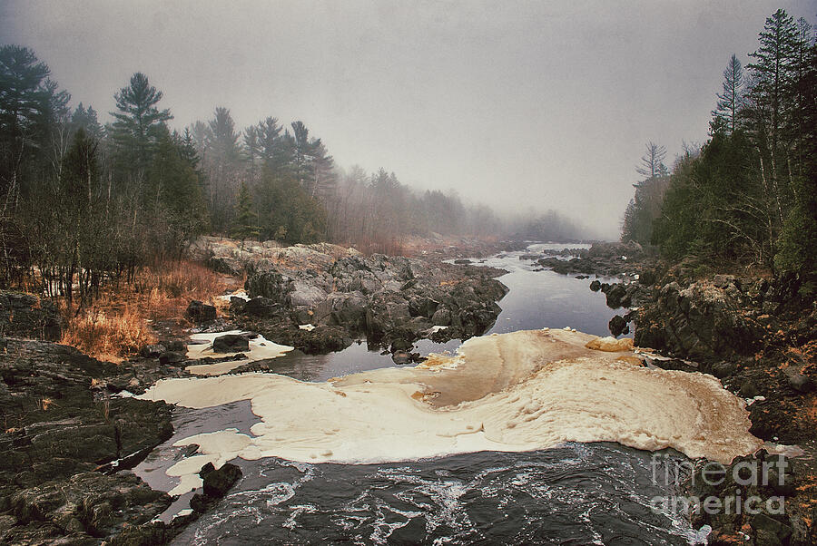 Foamy Root Beer River Photograph by Duluth To Door County Photography