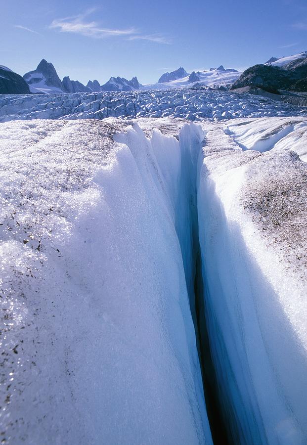 Glacier Crevasse, Canada by David Nunuk / Science Photo Library