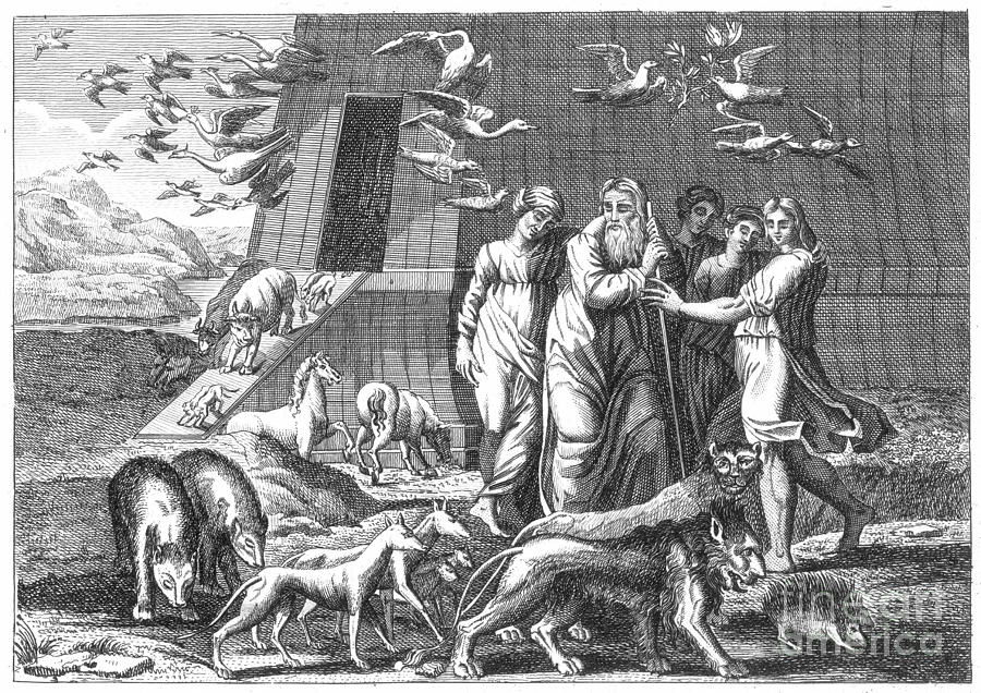Noah Leaving The Ark by Granger
