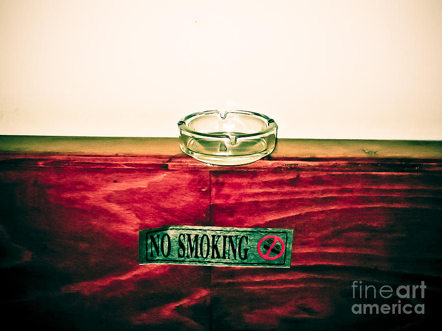 Smoking Mixed Messages Photograph by Darcy Michaelchuk