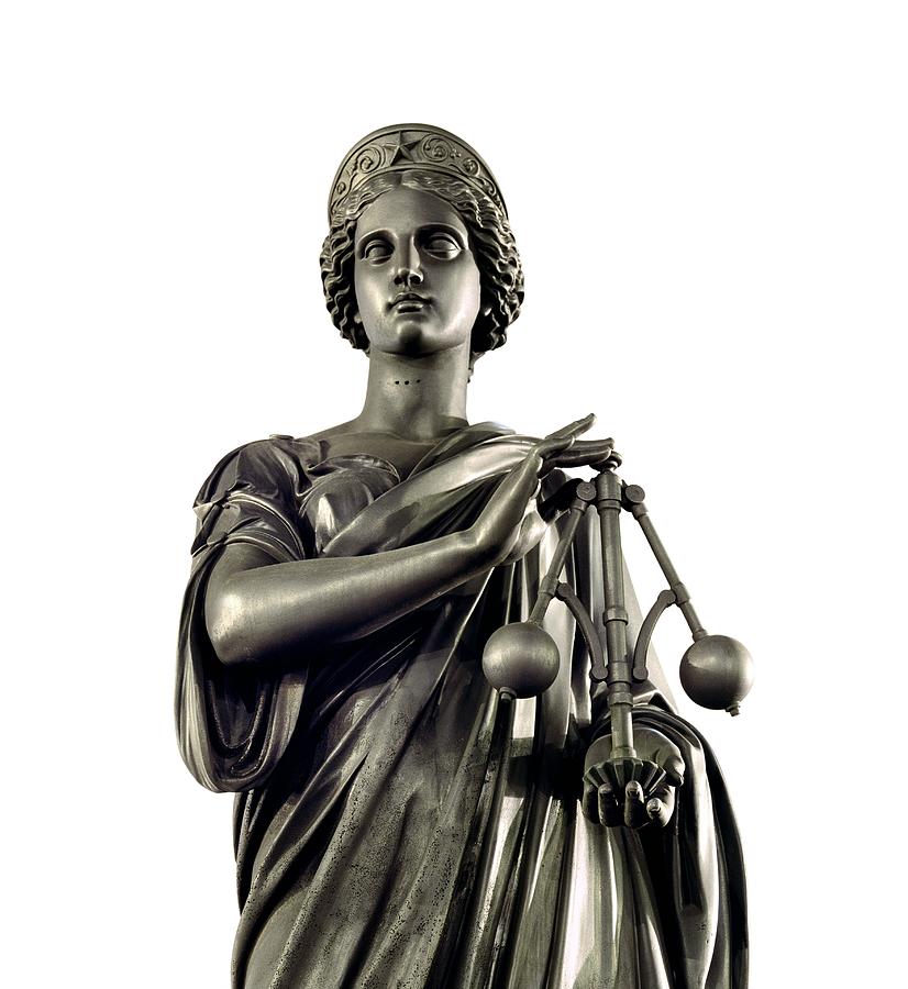 Statue Of Science, 1868 by Martin Bond / Science Photo Library