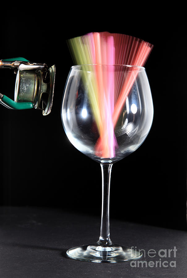 Straws In A Glass At Resonance by Ted Kinsman