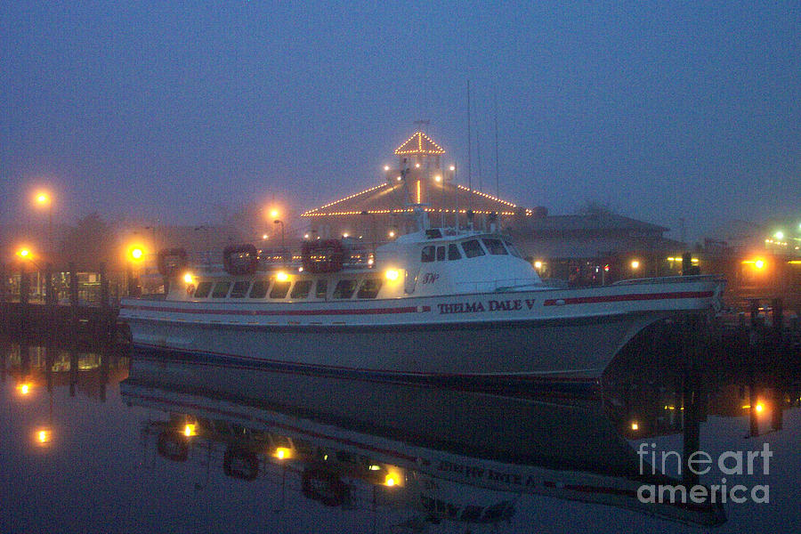 Thelma Dale V at Lewes-Rehoboth Canal Photograph by Roche Fine Art