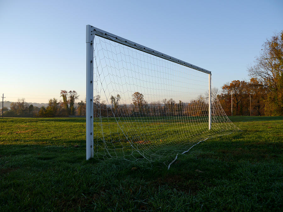Waiting for the Goalie Photograph by Richard Reeve