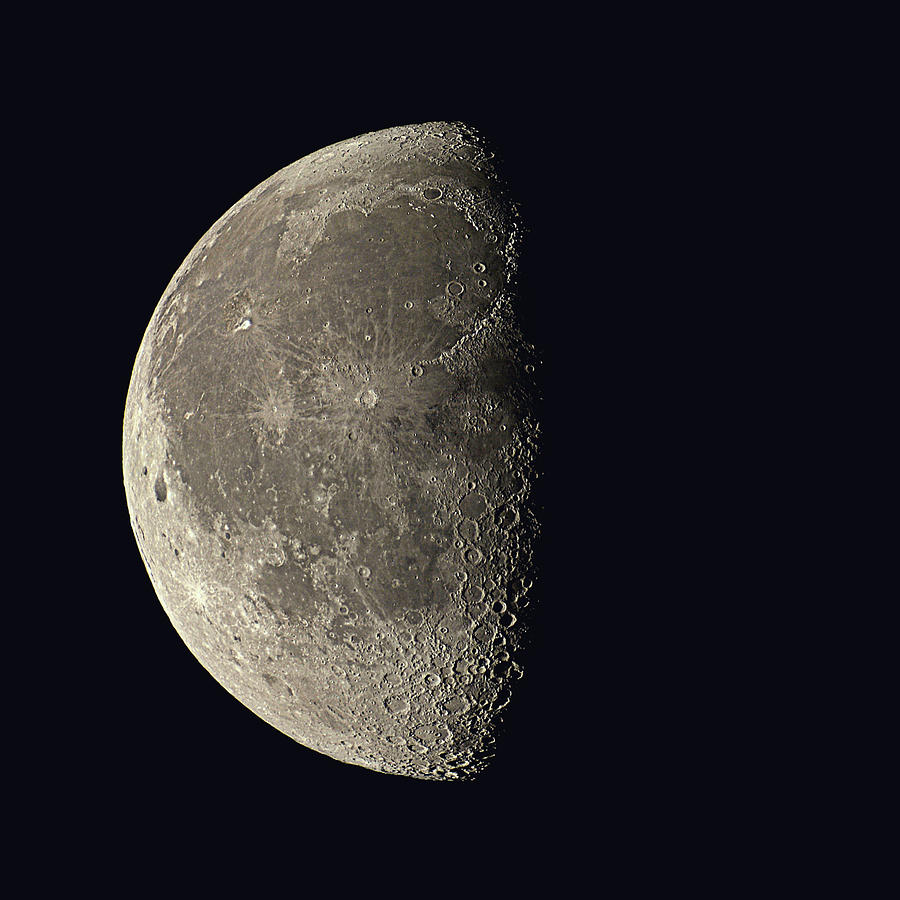 Waning Gibbous Moon by Eckhard Slawik / Science Photo Library
