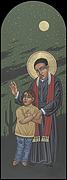 Santo Toribio Romo y Gonzalez Patron of Immigrants 277 Painting by William Hart McNichols