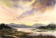 Champlain Shore Painting by Amanda Amend