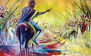 Palm Sunday #1 Painting by Evans Yegon