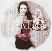 Pinup girl cooking up surprise treat in bakery Photograph by Jorgo Photography