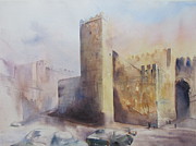 These Walls Have Seen, Carmona #2 Painting by Amanda Amend
