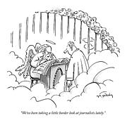 We've Been Taking A Little Harder Look Drawing by Mike Twohy