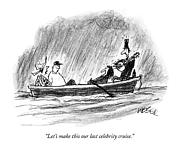 Let's Make This Our Last Celebrity Cruise Drawing by Robert Weber