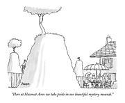 Here At Hazmat Acres We Take Pride Drawing by Jack Ziegler