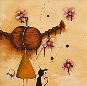 Painting Flowers #2 Painting by Lucia Stewart