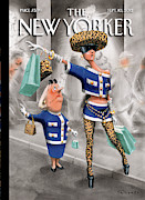 Stiff Competition Painting by Ian Falconer