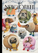 Baby, Its Cold Outside Painting by Ana Juan