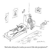 And When Did You First Realize You Weren't Like Drawing by Michael Maslin