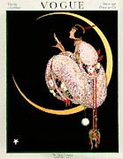 A Vintage Vogue Magazine Cover Of A Woman #7 Poster by George