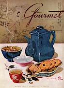 A Chinese Tea Pot With Tea And Cookies Photograph by Henry Stahlhut