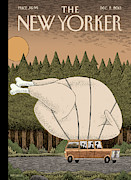 Turkey Day Painting by Tom Gauld