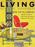 A Glass Coffee Table And Chair Photograph by Bruce Pendelton