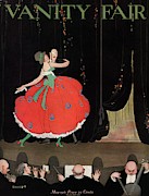 A Magazine Cover For Vanity Fair Of A Couple Photograph by Thelma Cudlipp