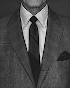 A Man Wearing A Suit Photograph by Peter Scolamiero