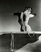 The Mainbocher Corset Photograph by Horst P Horst