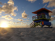 A Place to Watch the Sand Boats Photograph by Richard Reeve