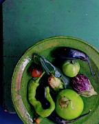 A Plate Of Vegetables Photograph by Romulo Yanes