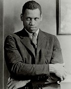 A Portrait Of Paul Robeson Art Print by Ralph Steiner - Conde Nast