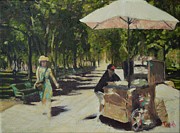 A Walk in the Park Painting by Laura Toth