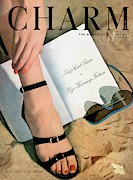 A Womans Foot Wearing Oomphies Sandals Photograph by Hal Reiff