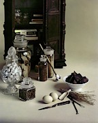 An Assortment Of Chocolate In Glass Jars Photograph by Otto Maya