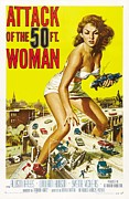 Attack of the 50 FT Woman Poster Photograph by Gianfranco Weiss