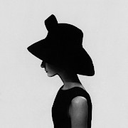 Audrey Hepburn Wearing A Givenchy Hat Photograph by Cecil Beaton